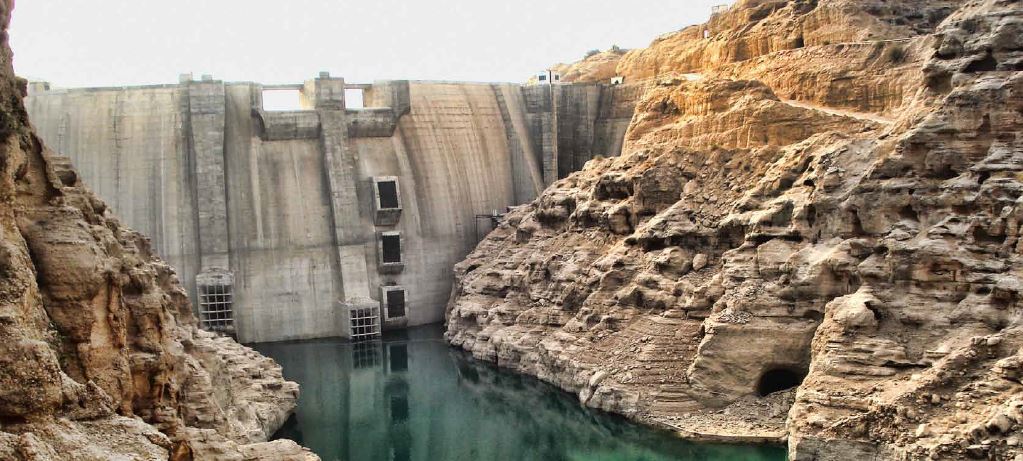 Rais Ali Delvari reservoir Dam