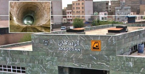 طراحی و ساخت ایستکاه A3-3 و تونل ارتباطی خط 3 مترو تهران