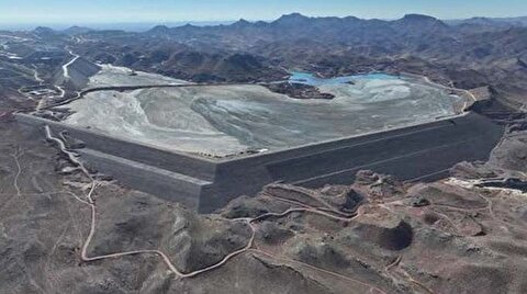 مرحله پنجم  ترفیع سد رسوبگیر مجتمع مس میدوک